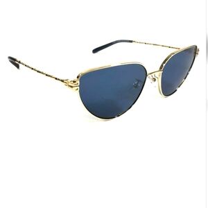Tory Burch Womens Gold Sunglasses